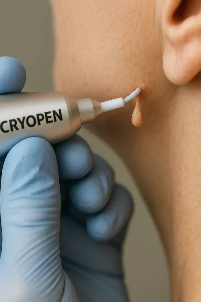 Cryopen for skin tags removal Paisley speak to our team today!