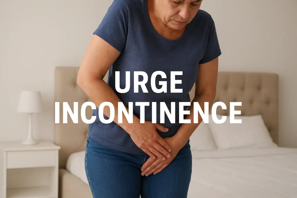 how to manage urge incontinence Paisley symptoms