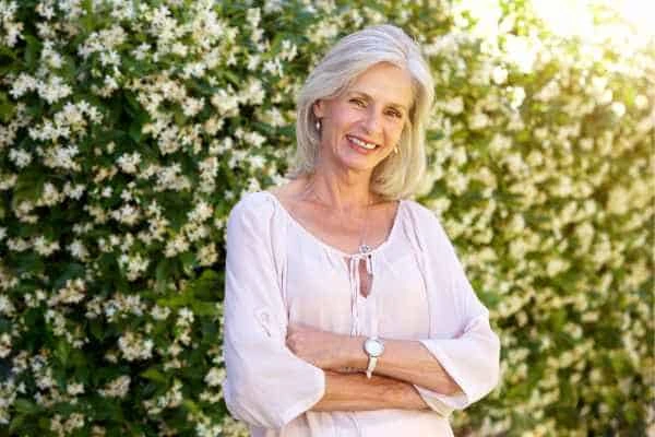 Older woman happy with urinary incontinence treatment Paisley
