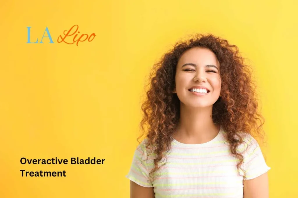 woman smiling about overactive bladder treatment Paisley solutions